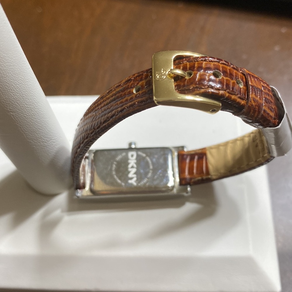 Dnky Stainless Steel Rectangular Watch - image 2